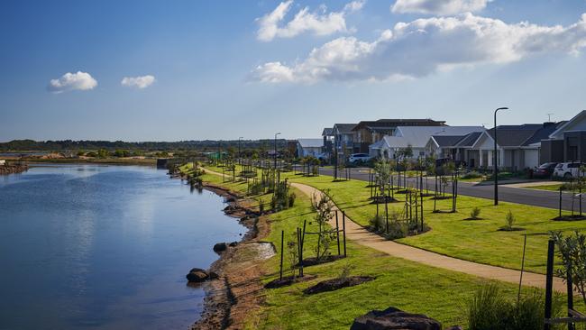 The Point estate at Point Lonsdale is one of several new housing development across the Bellarine Peninsula.