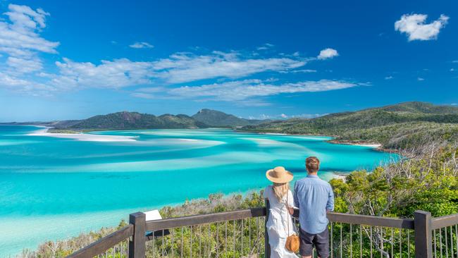 Hill Inlet and Whitehaven Beach.