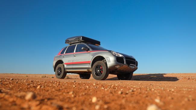 Porsche's original Cayenne is a capable off-roader. Picture: Toby Hagon