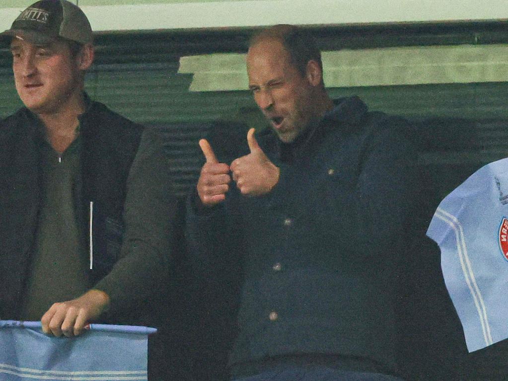 William was overjoyed as he took in his team’s “historic” game. Picture: James Gill – Danehouse/Getty Images