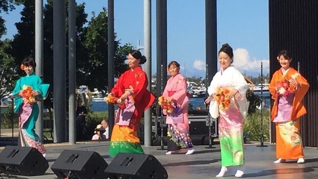 Thousands turned out to watch several performances throughout the day. Photo: Teiko Fujita