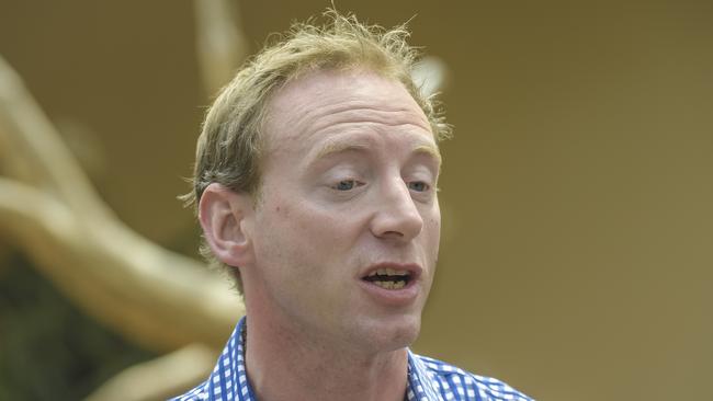 Environment Minister David Speirs made unguarded comments at a private Liberal Party fundraiser. Picture: Roy VanDerVegt