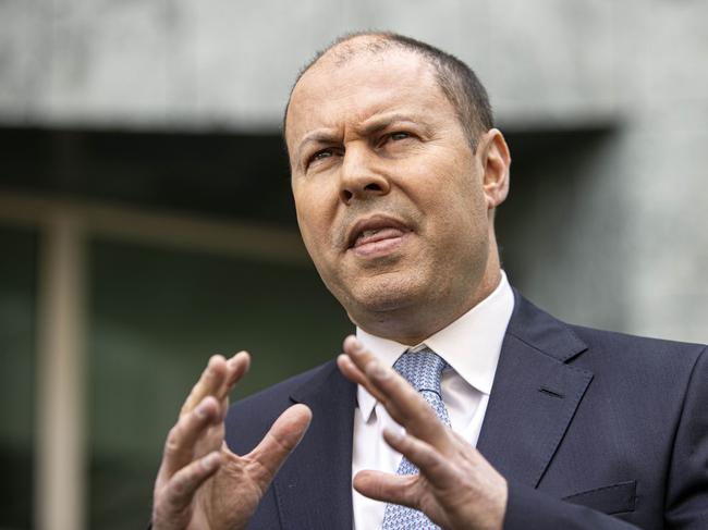 Treasurer Josh Frydenberg has hinted at income tax cuts coming soon. Picture: Gary Ramage/NCA NewsWire