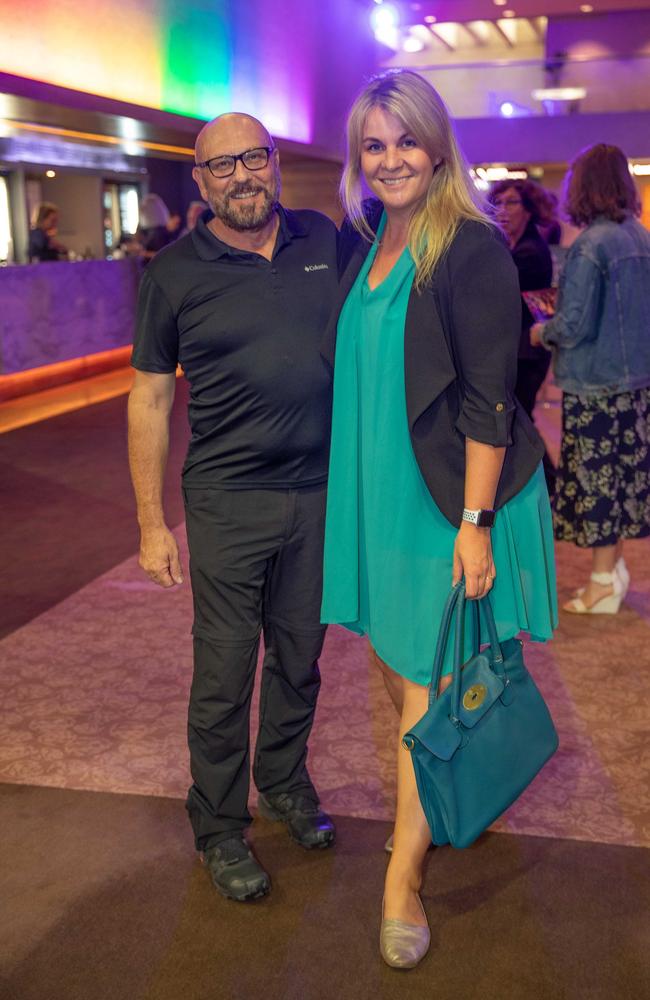 Kevin Brand and Julie Gerlach enjoy a night at the orchestra. Queensland Symphony Orchestra had its much anticipated return to QPAC's Concert Hall with two performances of its final Maestro concert for 2020, Beethoven 5, marking the 250th anniversary of the legendary composer's birth and conducted by Johannes Fritzsch. Picture: Peter Wallis, Socials: Damien Anthony Rossi