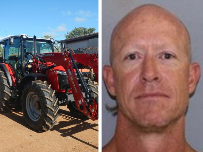 A prisoner who escaped from the Lotus Glen prison farm on a tractor remains at large.