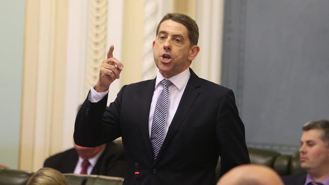 Acting premier Cameron Dick has called on the PM to step up. Picture: AAP/Richard Waugh