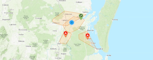 Currently, about 15,000 locals are without power, due to unexpected “damage requiring emergency repairs”.