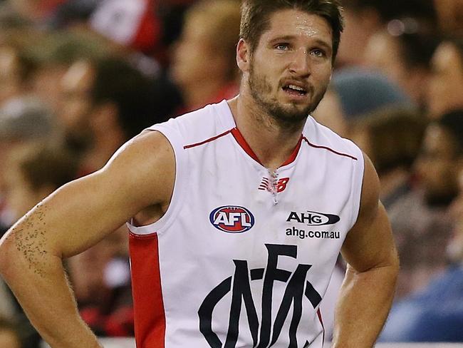 AFL Round 17 : St Kilda v Melbourne Jesse Hogan Picture:Wayne Ludbey