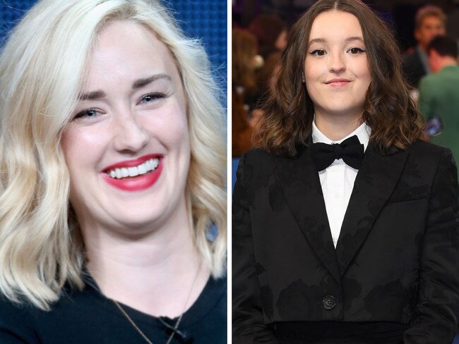 Ashley Johnson (left) and Bella Ramsey (right). Pictures: Getty Images