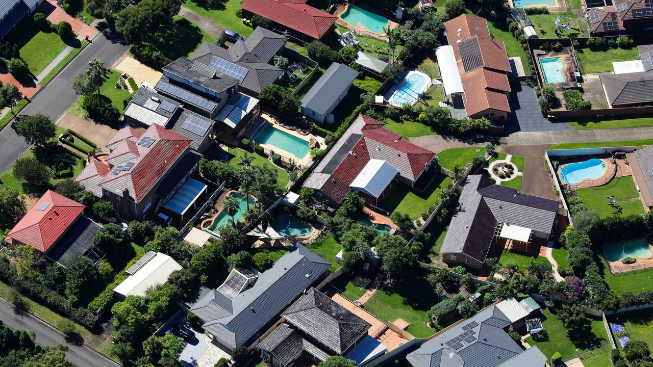 Sydney’s median house value could top $1.4 million if prices continue their staggering increase. Picture: NCA NewsWire / Gaye Gerard