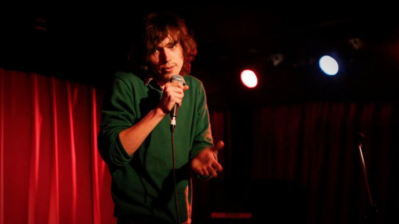 Nick Harris at cranker comedy 15 October 2013. Picture: Danielle Chidlow