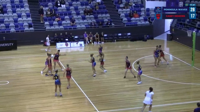 Replay: Victorian Netball League – Peninsula Waves v Casey Demons (Div 1)