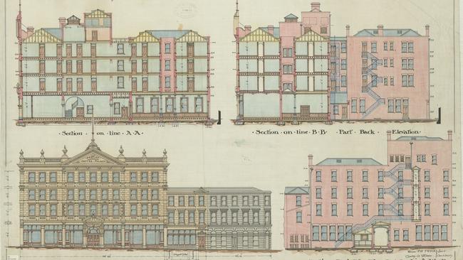 The 1890s economic crash put paid to the People’s Coffee Palace. Picture: State Library Victoria