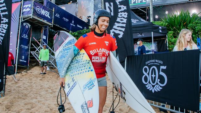 Fitzgibbons is concerned by the rise of head injuries in surfing, especially since Owen Right at Pipeline. Picture: World Surf League.