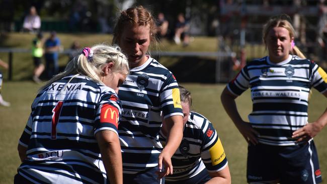 Premier Womenâ&#128;&#153;s rugby between Wests and Brothers. Saturday May 20, 2023. Picture: Nick Tucker.