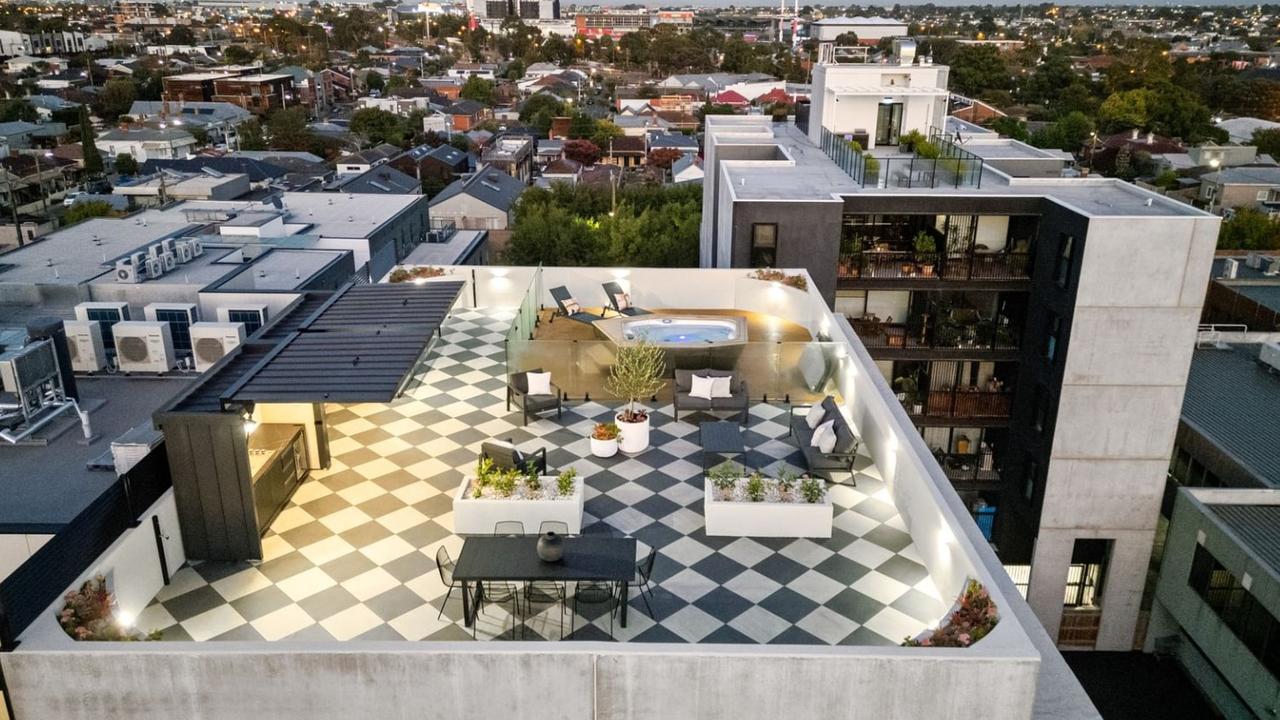 Rise above the rat race at your own rooftop retreat. Picture: Ray White.
