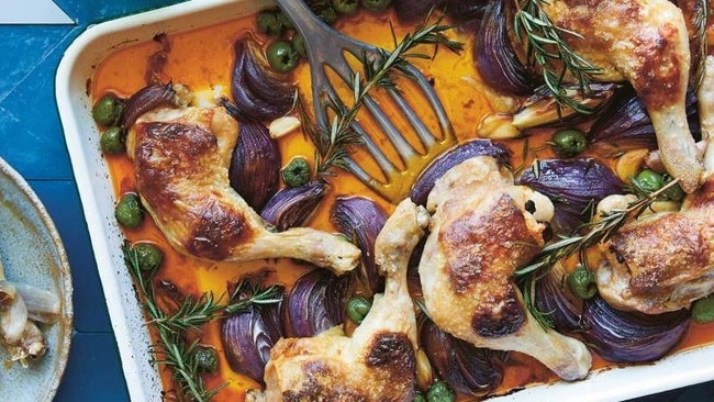 Matilda Brown’s chicken tray bake.