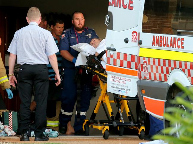 Dr Jay talked her neighbour through how to treat her before help arrived. Picture: Nathan Edwards