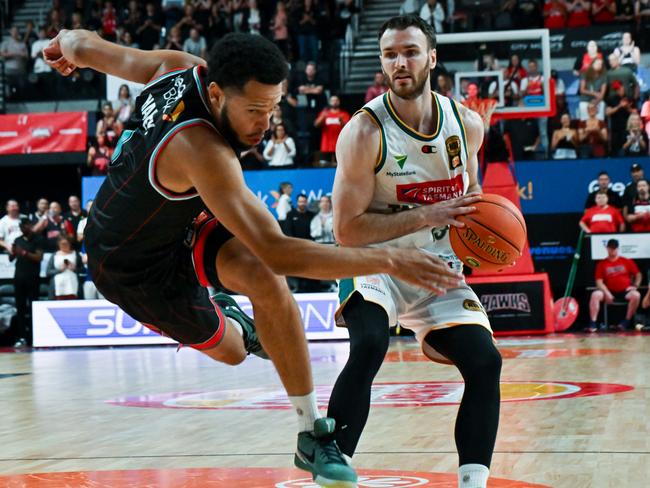 Jackies guard Sean Macdonald has been ruled out for the rest of the season after suffering an injury in the loss to Illawarra. (Photo by Izhar Khan/Getty Images)