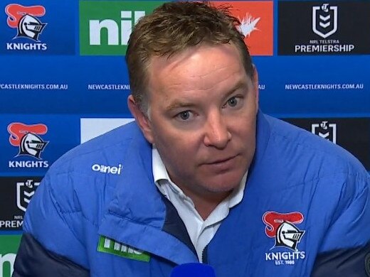 Adam O'Brien has been through the ringer in his first season in charge of the Knights.