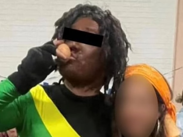 A school P&C has been criticised over a father's use of blackface. Picture: Supplied