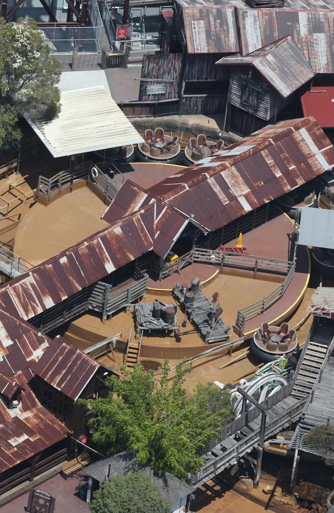 The Thunder River Rapids Ride. Picture: Glenn Hampson