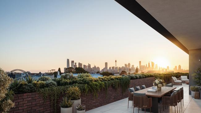 Rozelle Village renders for the former Balmain Leagues Club site