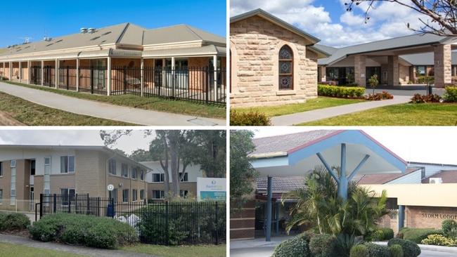 Four aged care facilities in NSW have received a rating of one star.