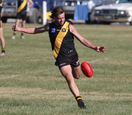 Western United's Jesse Chandler in action. Picture: Western United Football Club