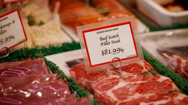 Australian grain-fed beef exports to China have jumped. Picture: NewsWire / Nikki Short