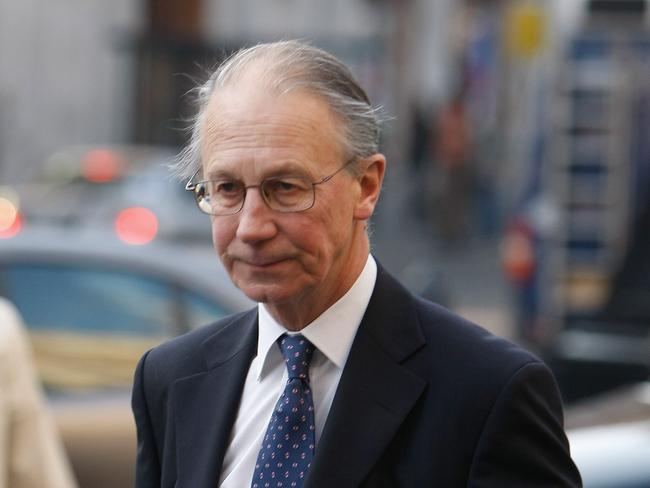 Lord Robert Fellows during the inquest into the death of his sister-in-law, Princess Diana. Picture: Getty Images