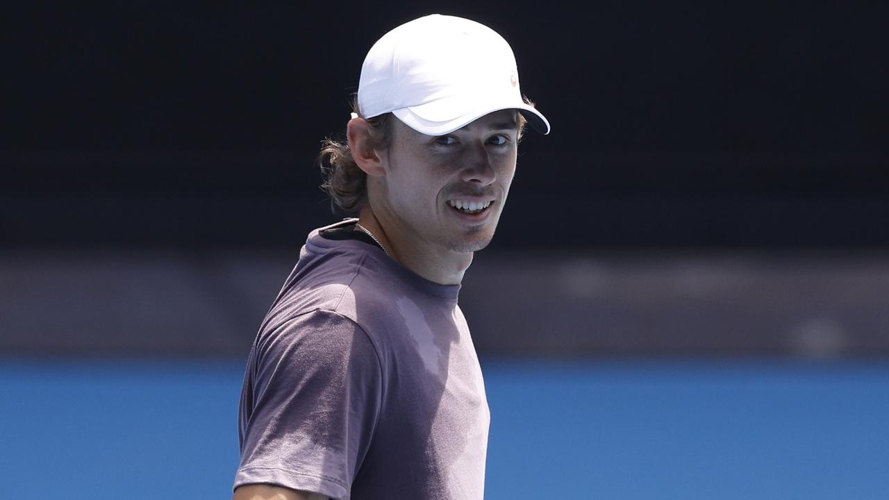 Nick Kyrgios and Alexei Popyrin have backed teammate Alex de Minaur to content for the Australian Open championship at Melbourne Park this month. Picture: Daniel Pockett / Getty Images