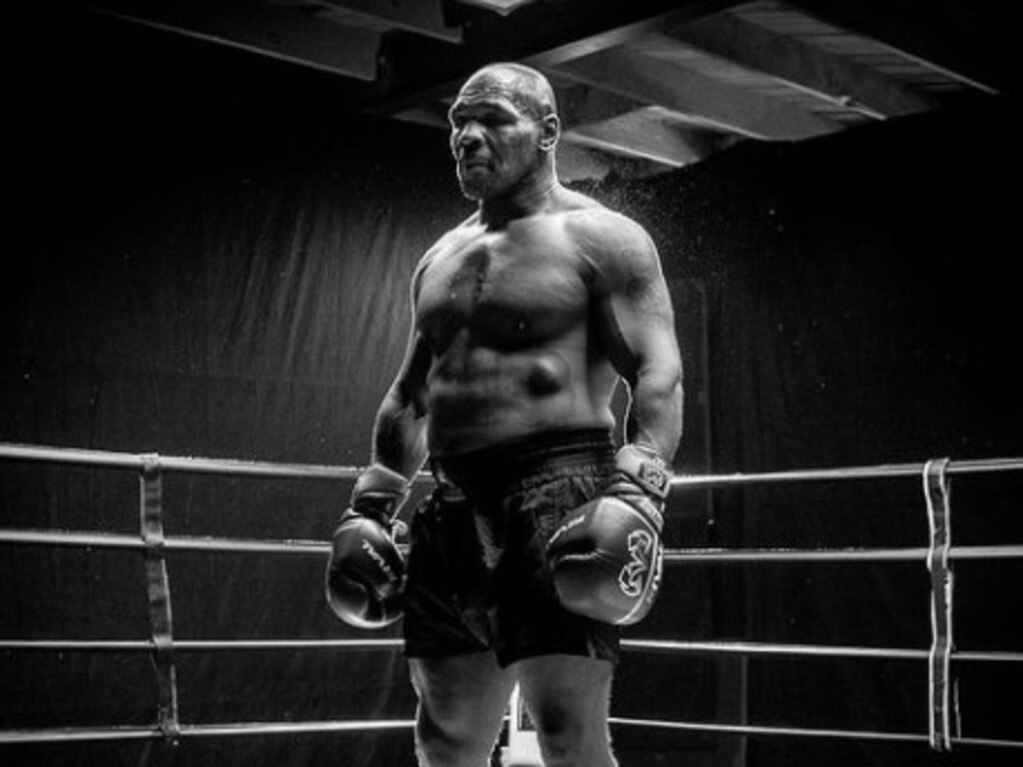 Though Mike Tyson is in great shape.