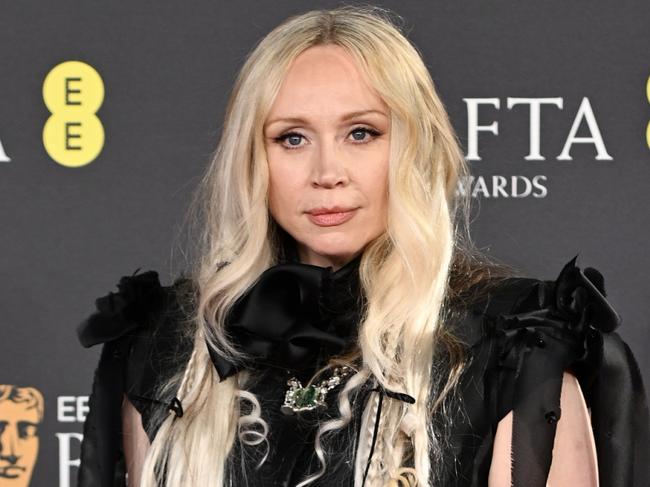 LONDON, ENGLAND - FEBRUARY 16: Gwendoline Christie attends the 2025 EE BAFTA Film Awards at The Royal Festival Hall on February 16, 2025 in London, England. (Photo by Kate Green/Getty Images)