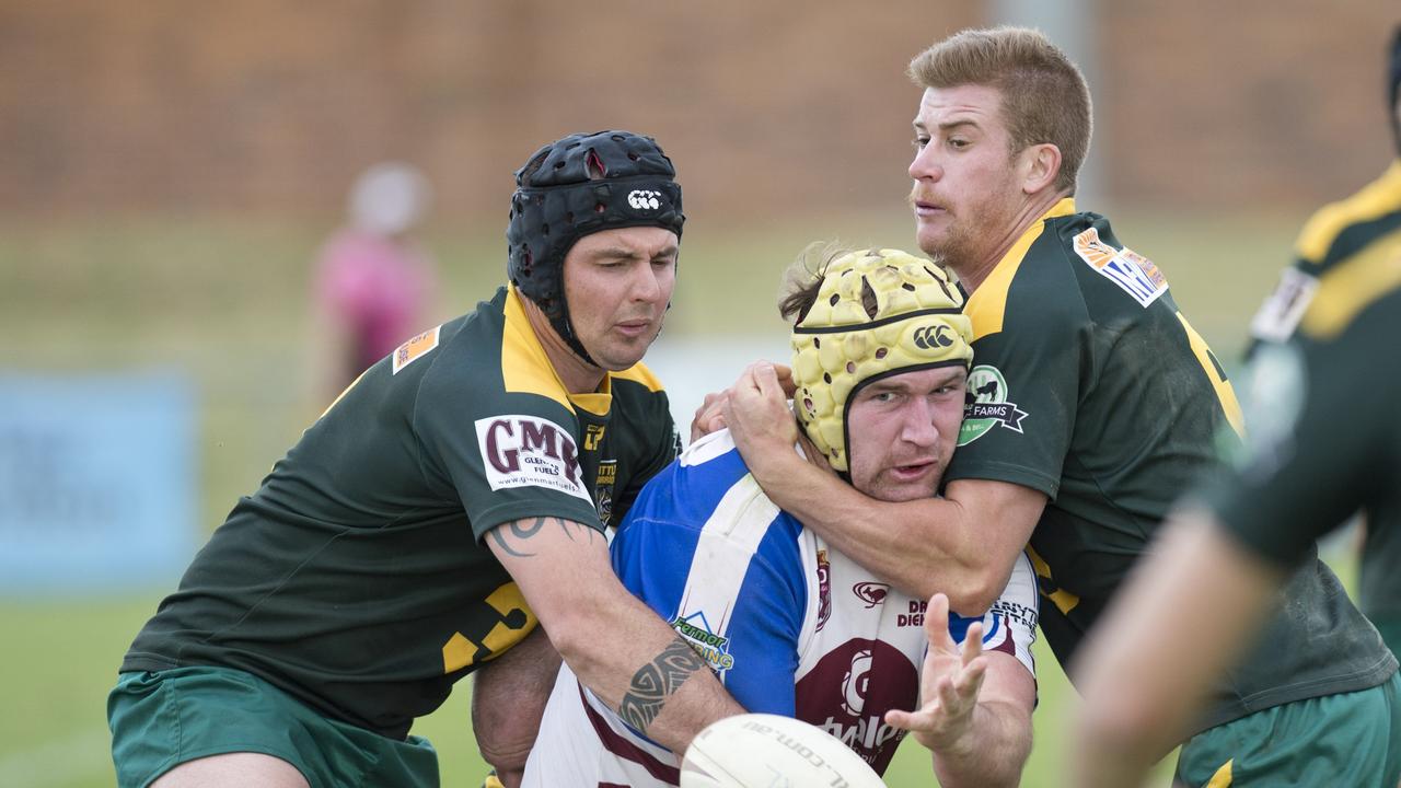 3? 6 TRL Grand Final, Wattles vs Dalby Diehards. Sunday, Sep 27, 2015. Photo Nev Madsen / The Chronicle