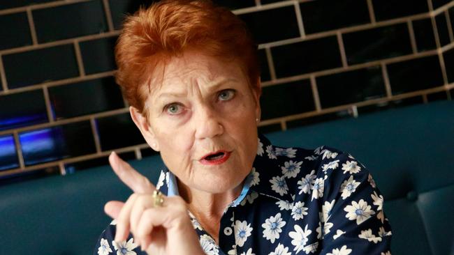 Pauline Hanson holds nothing back as she delves into the return of One Nation. Photo: Steve Vit.