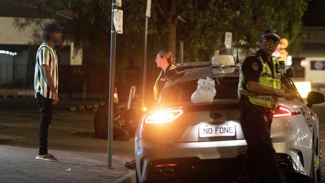 Police are preparing for a fresh crime wave in the wake of alcohol restrictions being imposed on the area. Picture: Liam Mendes / The Australian