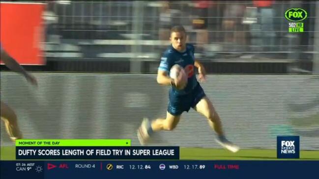 Ex NRL star Matt Dufty stars in Super League