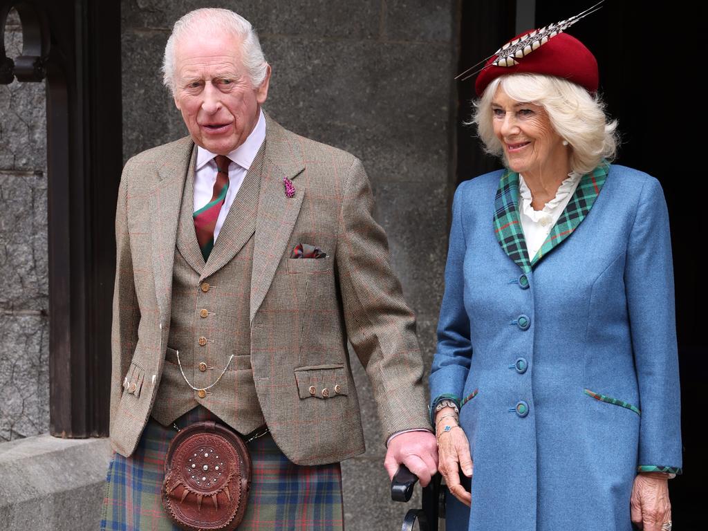 The King – seen here with the Queen – has “enough on his plate”, according to a source. Picture: Paul Campbell-WPA Pool/Getty Images