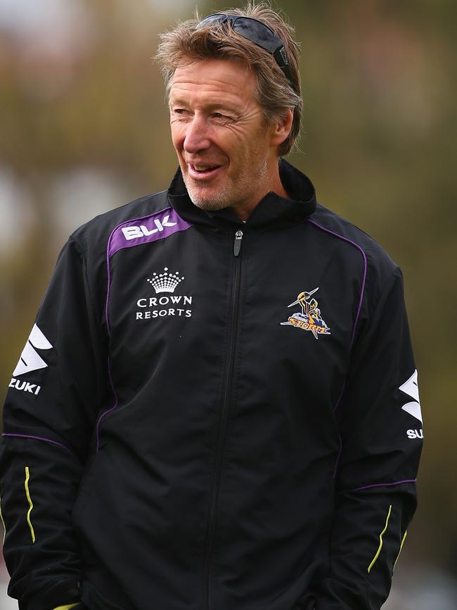 Storm coach Craig Bellamy. Picture: Getty Images