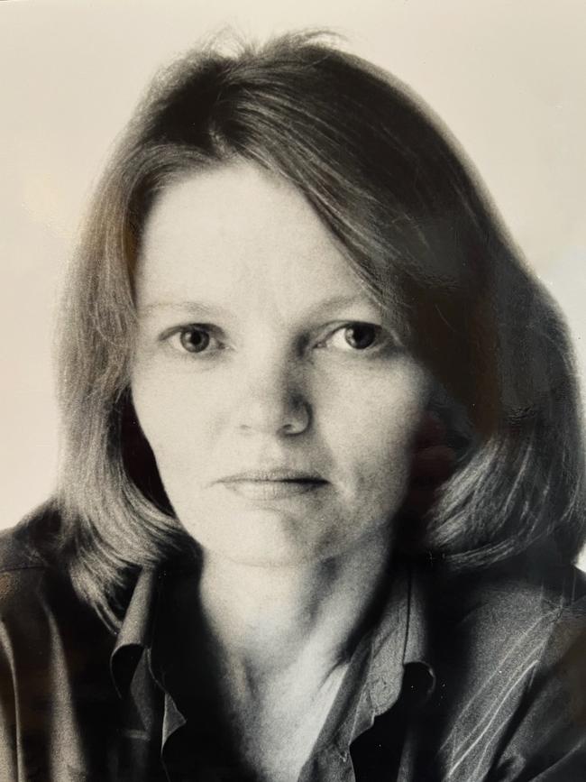 Sandra Hall was at journalist at The Australian, headshot circa 1985.