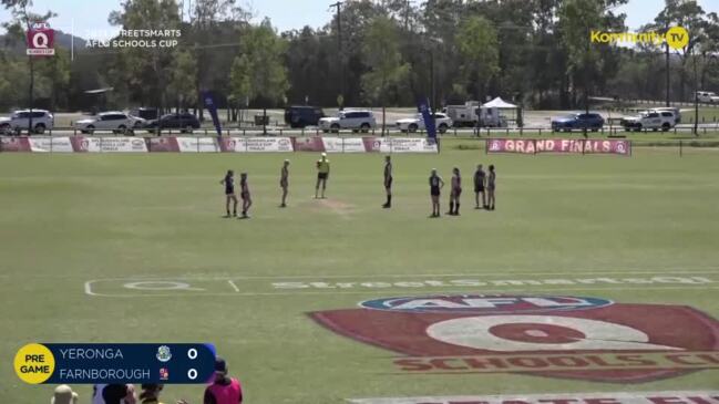 Replay: AFL Queensland Schools Cup State Finals Day 1 - Yeronga v Farnborough (Primary Female Minor Qualifier)