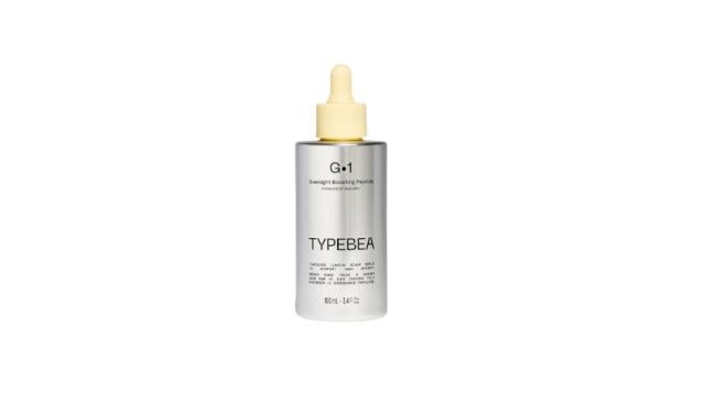 Typbea's Overnight Boosting Peptide Hair Serum will make all the difference. Picture: Typebea