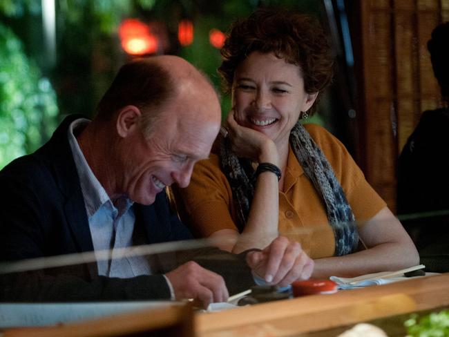 Widow Nikki meets Tom, a man who looks just like her late husband, in the film.
