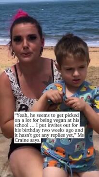 ‘Vegan bullies’ snub 4yo’s birthday party over 'no cow' cake