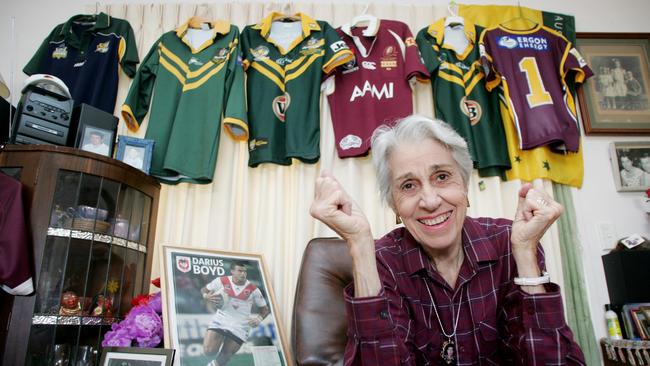 Darius Boyd’s very proud Grandmother Delphine Boyd is one of his biggest supporters.