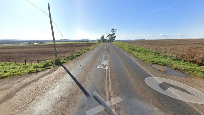 Joshua Pinch's Mazda station wagon drove across the solid white line on Ballarat-Daylesford Rd in Clarkes Hill, hitting a Holden ute and killing 51-year-old Craig Ashley Ridgeway.
