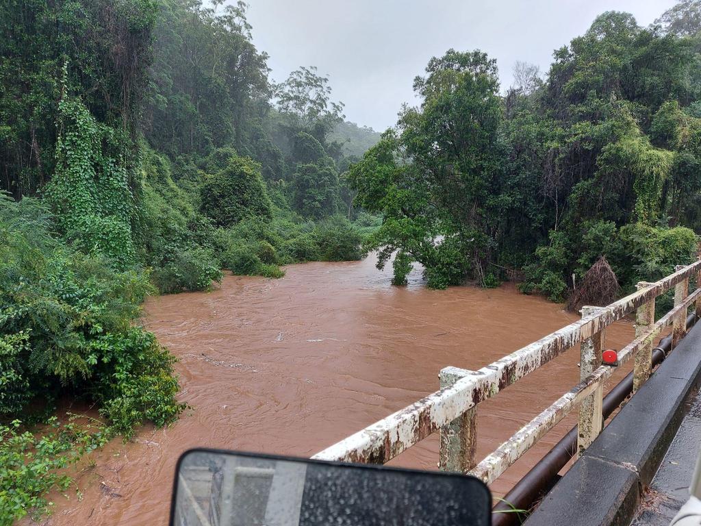 Residents of Lismore are evacuated in fears it could be hit with the worst flooding in more than a century. Picture: Facebook