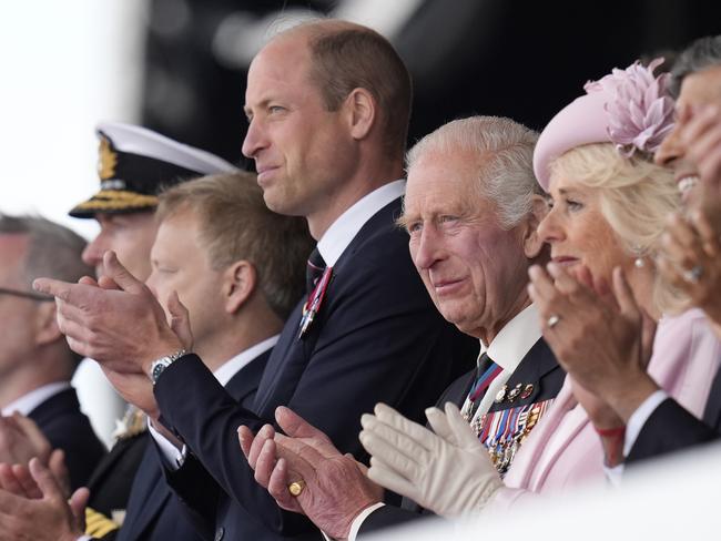 The royals joined other high-profile figures at the commemorative event. Picture: Andrew Matthews – Pool/Getty Images