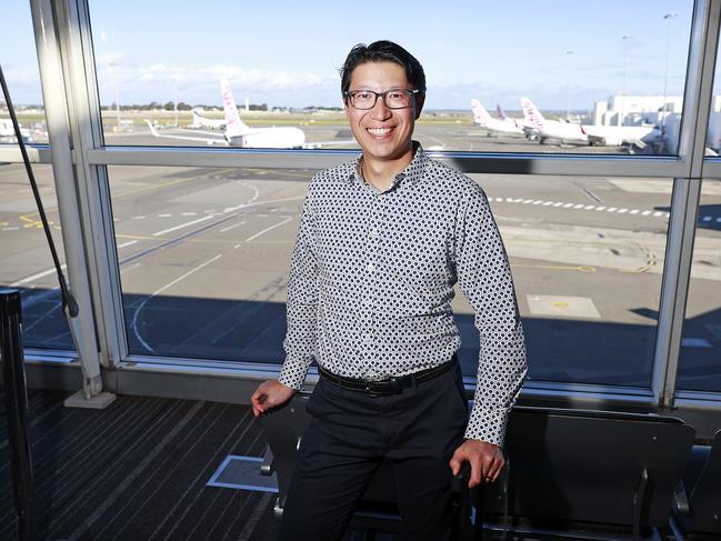 Frequent flyer expert Steve Hui. Picture: Tim Hunter